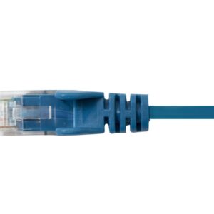 Cabac PATCH LEAD CAT6 28AWG BLUE 0.3M SLIM PLC6BL0.3SL