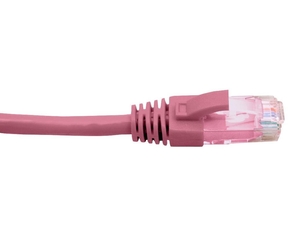 Cabac PATCH LEAD CAT6 PINK 2M PLC6PK2