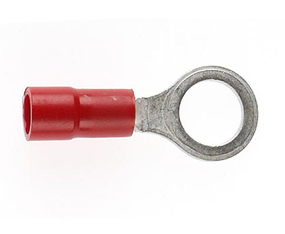 Cabac RED RING TERMINAL 6MM STUD DG RT1.25-6DG x 50