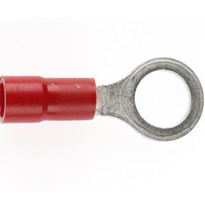 Cabac RED RING TERMINAL 6MM STUD RT1.25-6 x 50