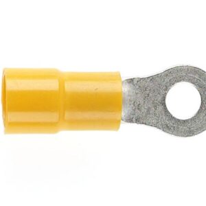 Cabac YELLOW RING TERMINAL 5MM STUD RT5.5-5 x 50