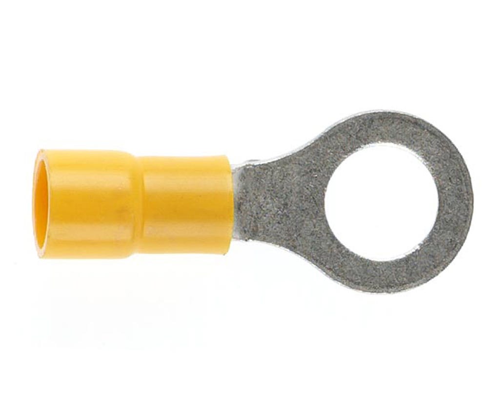 Cabac YELLOW RING TERMINAL 8MM STUD DG RT5.5-8DG x 25