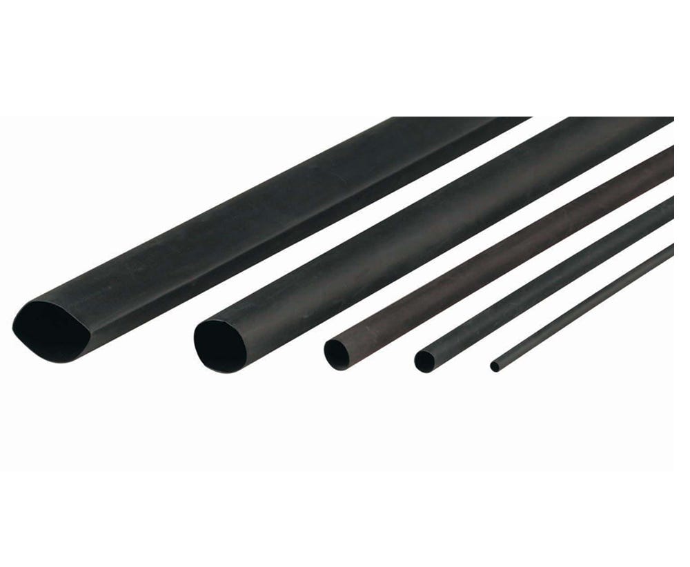 Cabac HEATSHRINK THIN WALL 9.5MM BLACK 1.2M XLP10BK/4FT