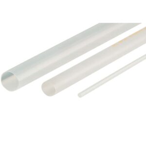 Cabac HEATSHRINK THIN WALL 9.5MM WHITE XLP10WH x 50