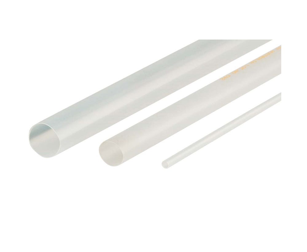 Cabac HEATSHRINK THIN WALL 2.4MM CLEAR 10M BOX XLP2.5CL-10M