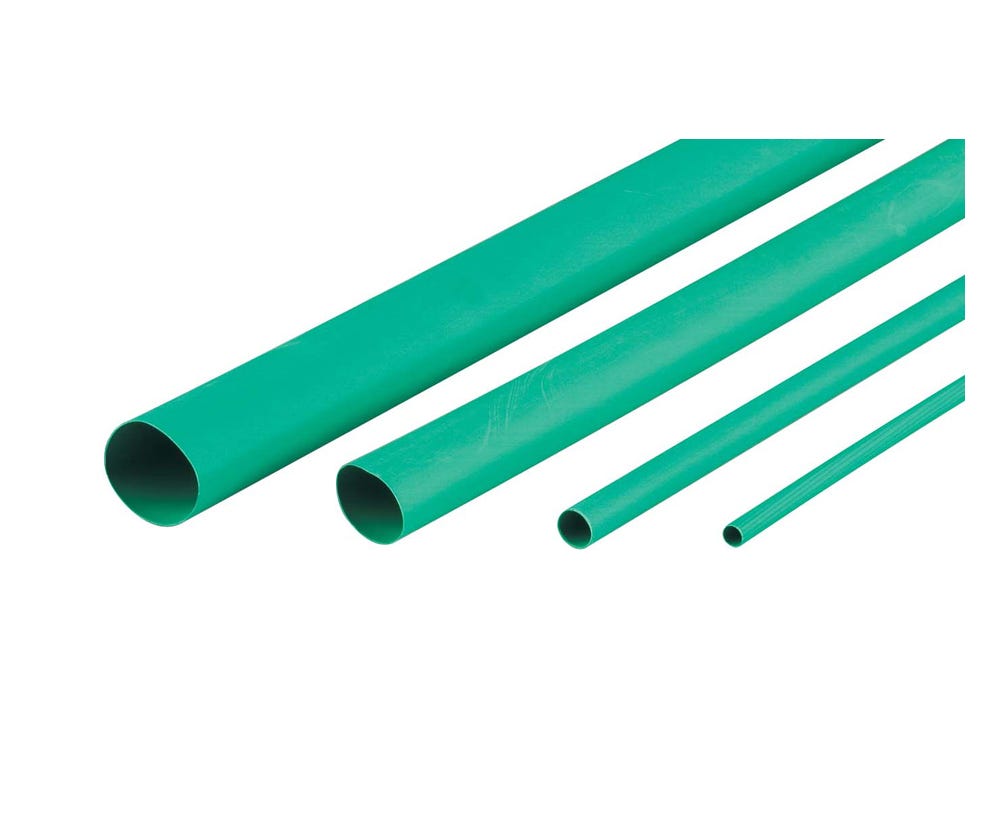Cabac HEATSHRINK THIN WALL 76MM GREEN 1.2M XLP76G/4FT