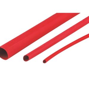 Cabac HEATSHRINK THIN WALL 76MM RED 1.2M XLP76RD/4FT