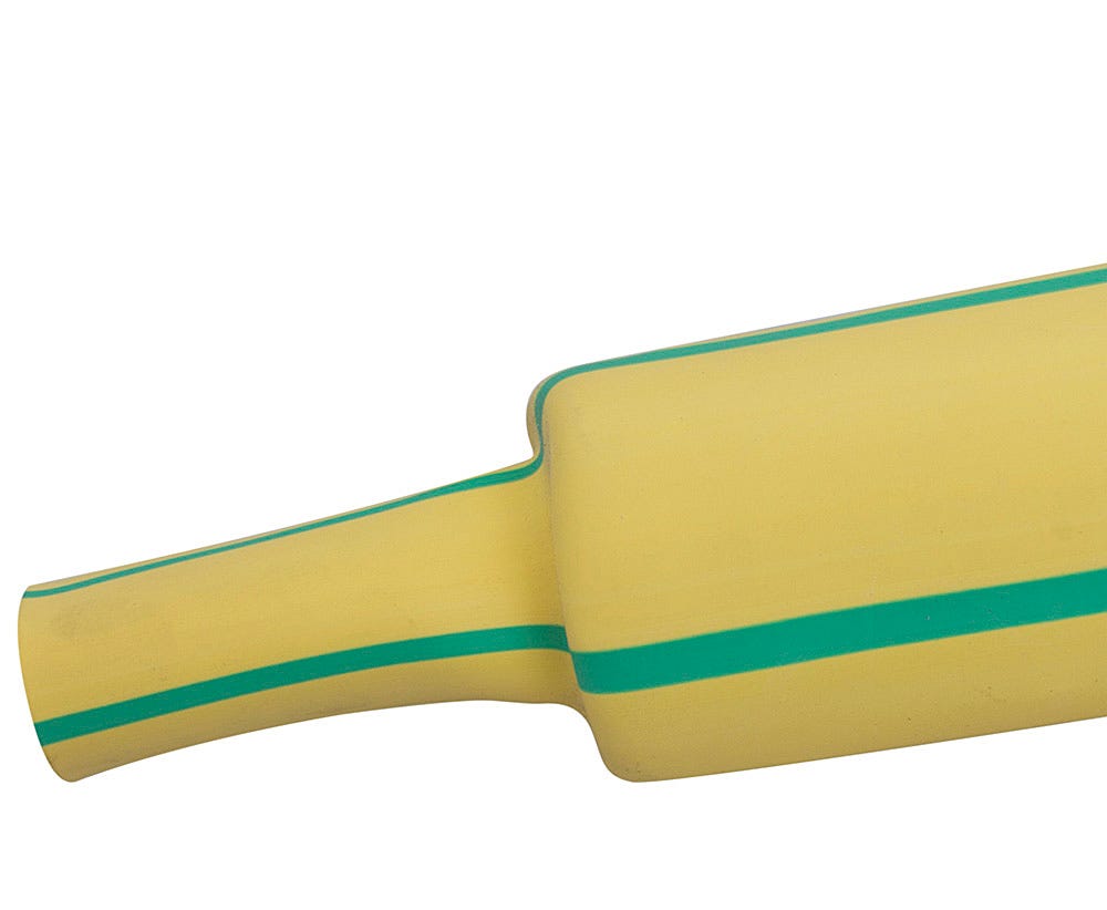 Cabac HEATSHRINK THIN WALL 76MM YELLOW GREEN XLP76YG x 25