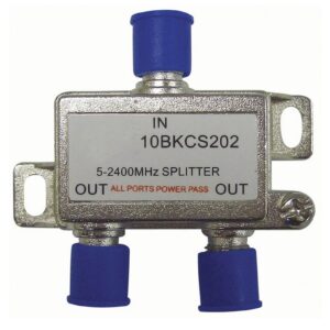 Cabac FOXAP 2 WAY 5-2400MHZ F TYPE SPLTR 05FSPLT2