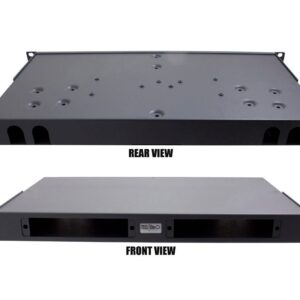 MSS Fibre 1RU FIXED ENCL FOR 2 PANELS/24 FIBRE 1RU-F-24MOD