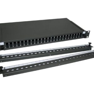 MSS Fibre 1RU SLIDING KIT INC. 3X PANEL LC/SC/ST 1RU-S-24KIT