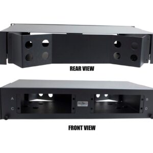 MSS Fibre 2RU SLIDING ENCL FOR 4 PANELS/48 FIBRE 2RU-S-48MOD