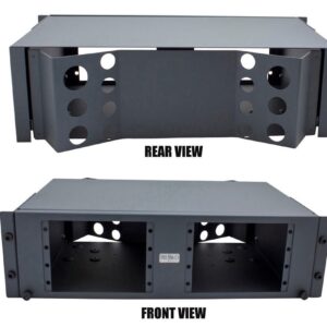 MSS Fibre 3RU SLIDING ENCL FOR 8 PANELS/96 FIBRE 3RU-S-96MOD