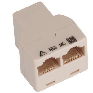Cabac COUPLER RJ45 T ADAPTOR F-F-F 40C88FFF11