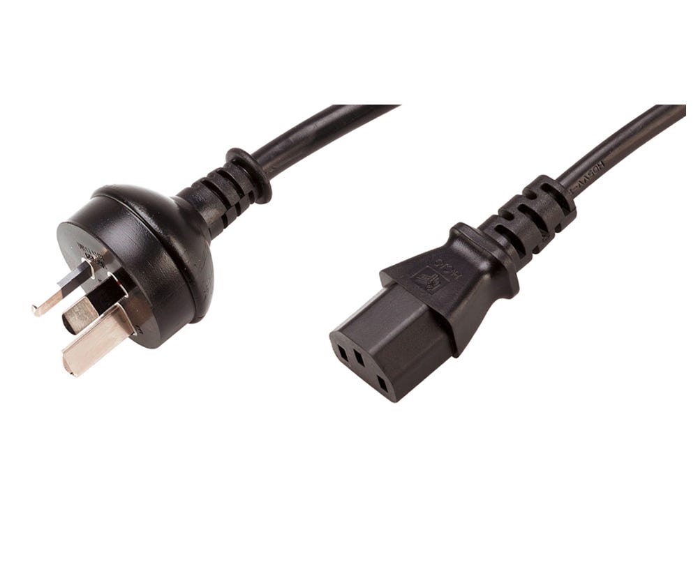 Cabac CABLE 3-PIN AU TO IEC C13 BLK 2M 40IEC2