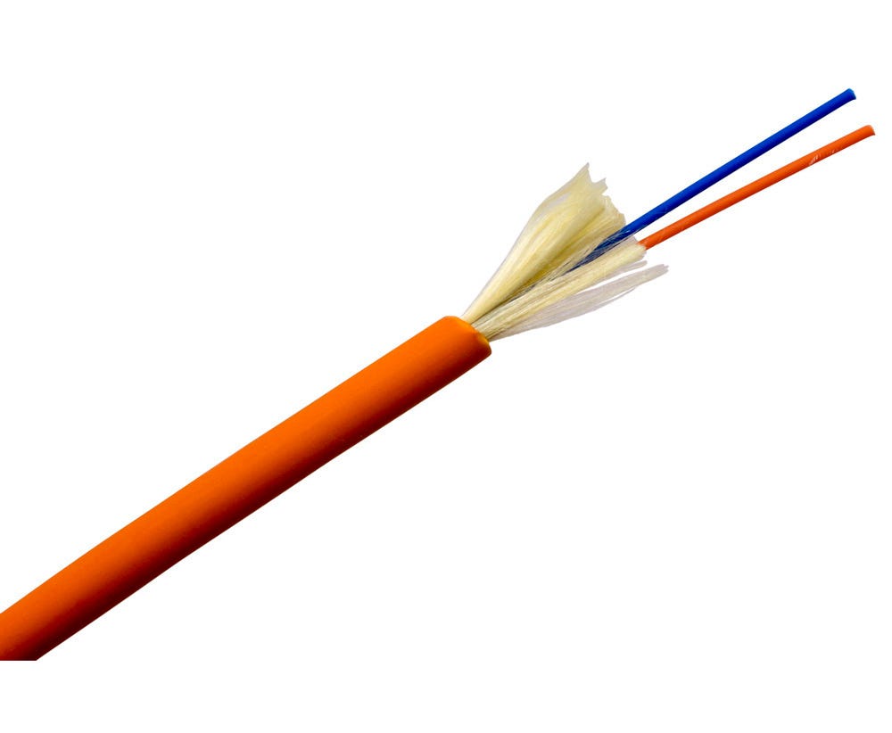 MSS Fibre 2F INDOOR/OUTDOOR RISER CABLE OM1 ORANGE CAB-IOR-02-MM-OR
