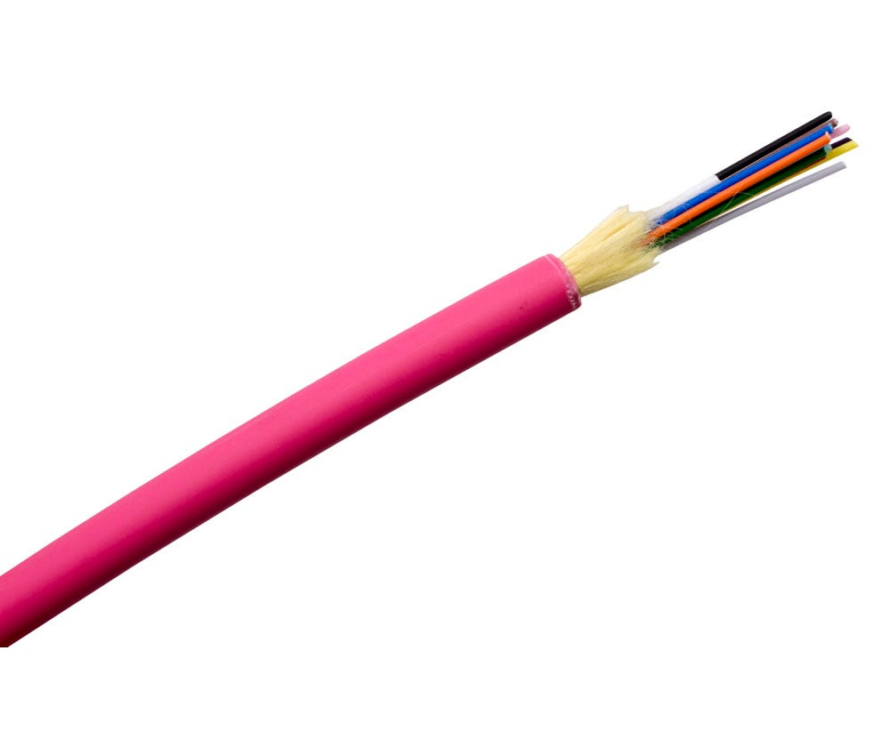 MSS Fibre 12F INDOOR/OUTDOOR RISER CABLE OM4 EV CAB-IOR-12-MM4-EV