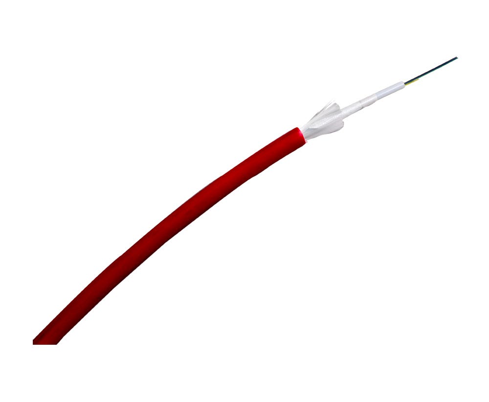 MSS Fibre 6F FIRE RATED MONO TUBE CABLE SM CAB-MT-06-SMFR