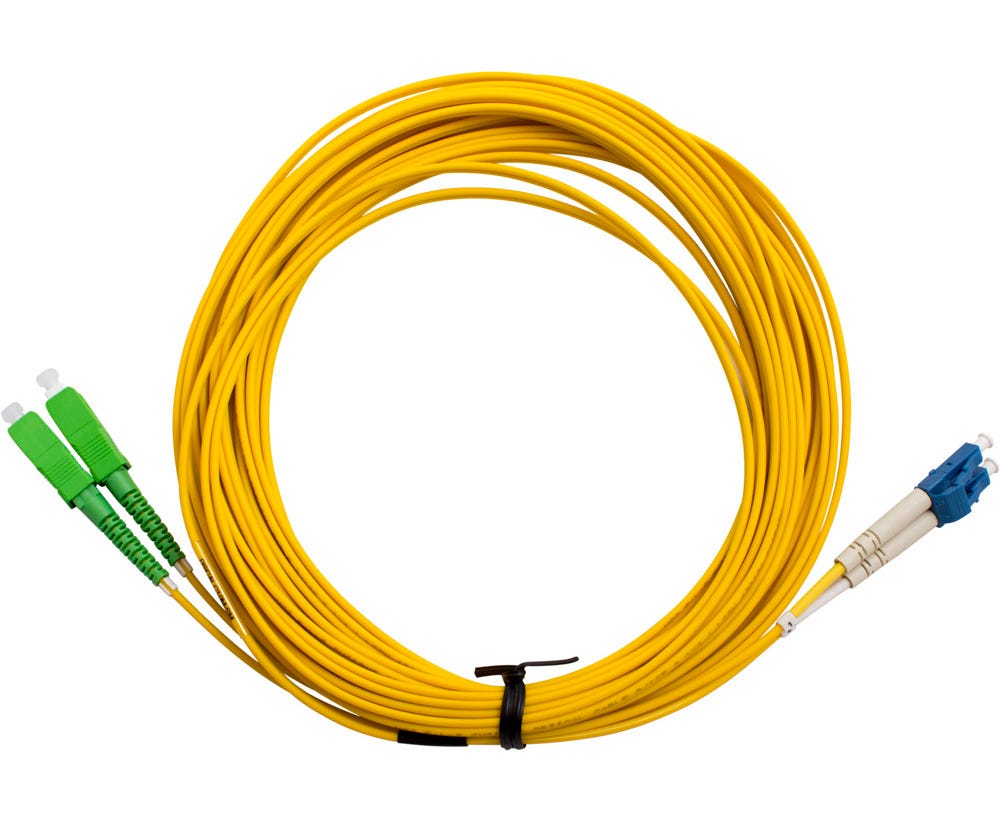MSS Fibre SCA-LC DUPLEX SM PATCHLEAD 10 MTR DSCALC10M-SM