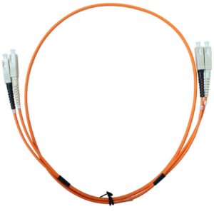 MSS Fibre SC-SC DUPLEX OM1 PATCHLEAD - 1 MTR DSCSC1M-MM