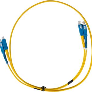 MSS Fibre SC-SC DUPLEX SM PATCHLEAD 1 MTR DSCSC1M-SM