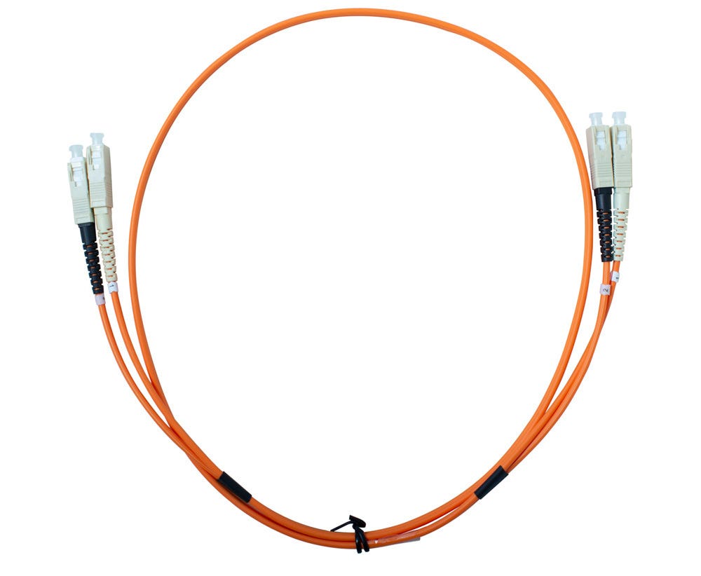 MSS Fibre SC-SC DUPLEX OM1 PATCHLEAD - 3 MTR DSCSC3M-MM