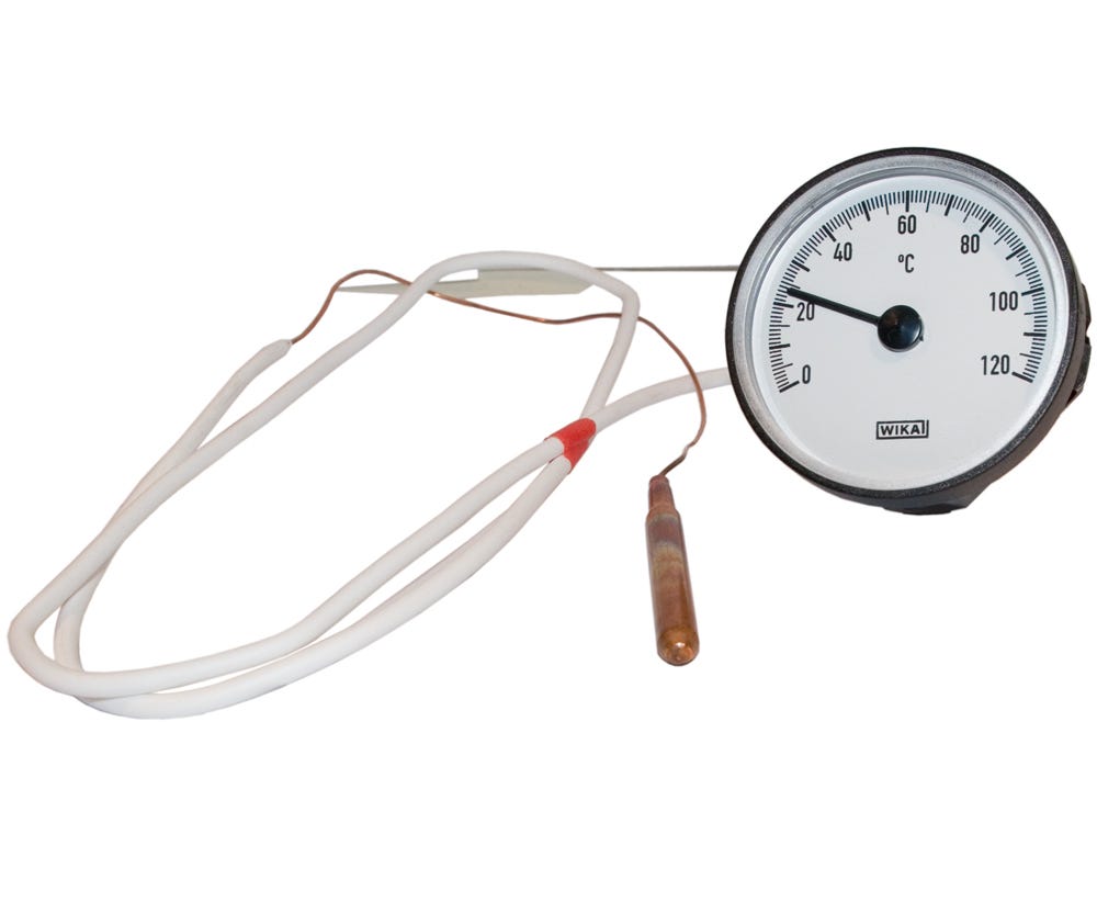 Wika THERMOMETER ANALOGUE 0-120 C 55MM EF6150110