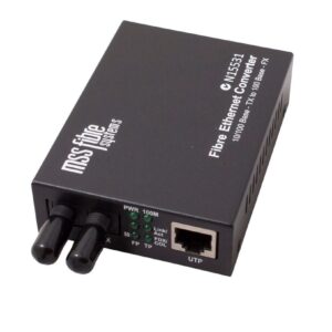 MSS Fibre 100B-TX TO 100B-FX MM 1300NM ST 2KM FC-110MST