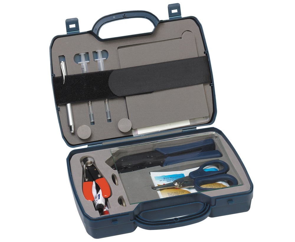 Cabac FIBRE OPTIC CONNECTOR INSTALLERS KIT FIBREKIT4
