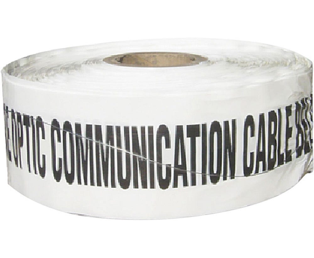 No Brand FIBRE OPTIC WARNING DETECTABLE TAPE 250M FOCTAPE-D250