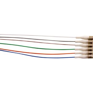 MSS Fibre LC OM4 50UM PIGTAILS - 900UM 2M C6PK PLC2M/900-MM4-C6