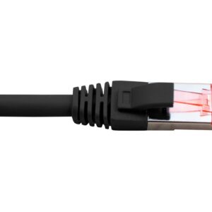 Cabac PATCH LEAD CAT6A SHIELDED BLACK 20M PLC6ABK20