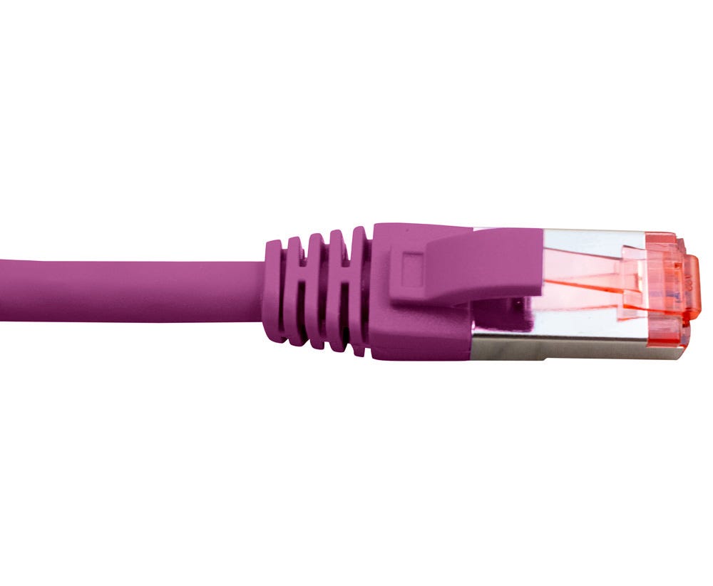 Cabac CAT6A SHIELDED PURPLE PATCH LEAD 5M PLC6APU5
