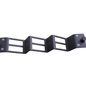 PANEL ANGLED SC DPX 6 PORT 13-24 L/H