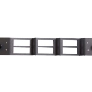 PANEL ANGLED SC DPX 6 Port 1-12 L/H