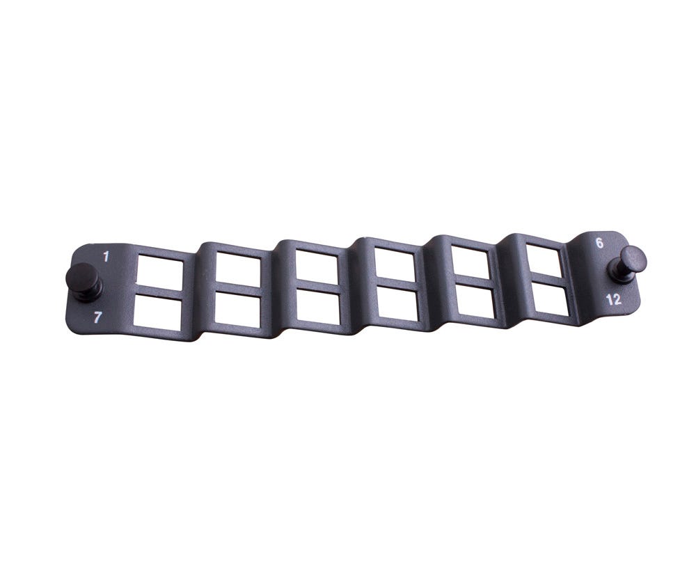 MSS Fibre PANEL ANGLED SC SPX 12 PORT 1-12 R/H PNL-SC12-S-A-1/12R