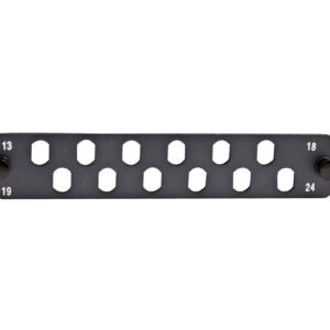 MSS Fibre PANEL FLAT (ST SPX 12 PORT 13-24) PNL-ST12-F13/24