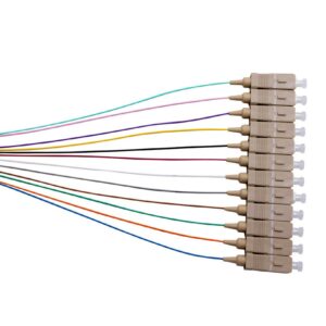 MSS Fibre SC OM1 62.5UM PIGTAILS - 900UM 2M C12PK PSC2M/900-MMC12
