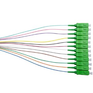 MSS Fibre SCA OS1/OS2 SM PIGTAILS - 900UM 2M C12PK PSCA2M/900-SMC12