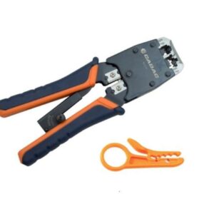 Cabac PREC.CRIMPER FOR RJ12/RJ45 C/W STRIPPER RJ1245