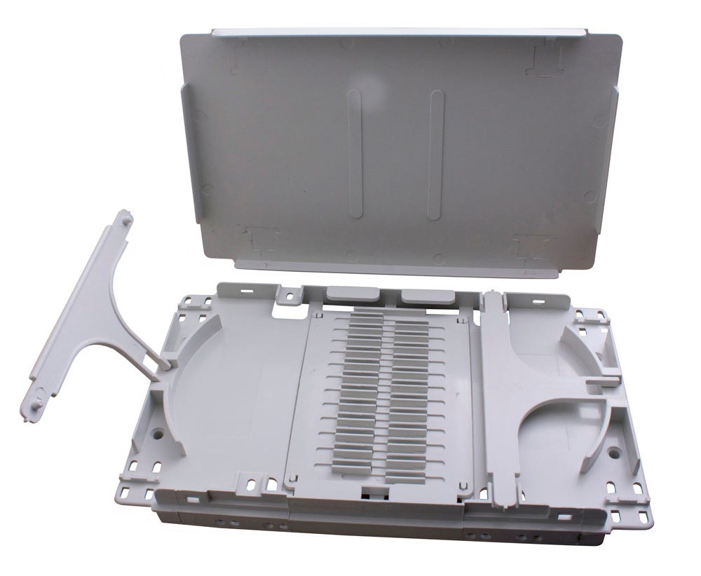 MSS Fibre SPLICE CASSETTE WITH LID - 24 FIBRE SPLICE-24-200FN