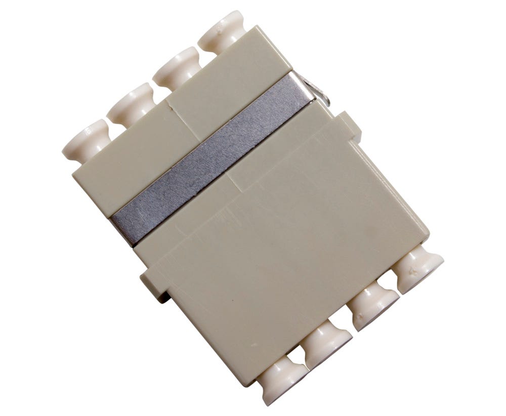 MSS Fibre LC MULTIMODE QUAD THRU - ADAPTOR THRU-LC-QUAD-MM x 6