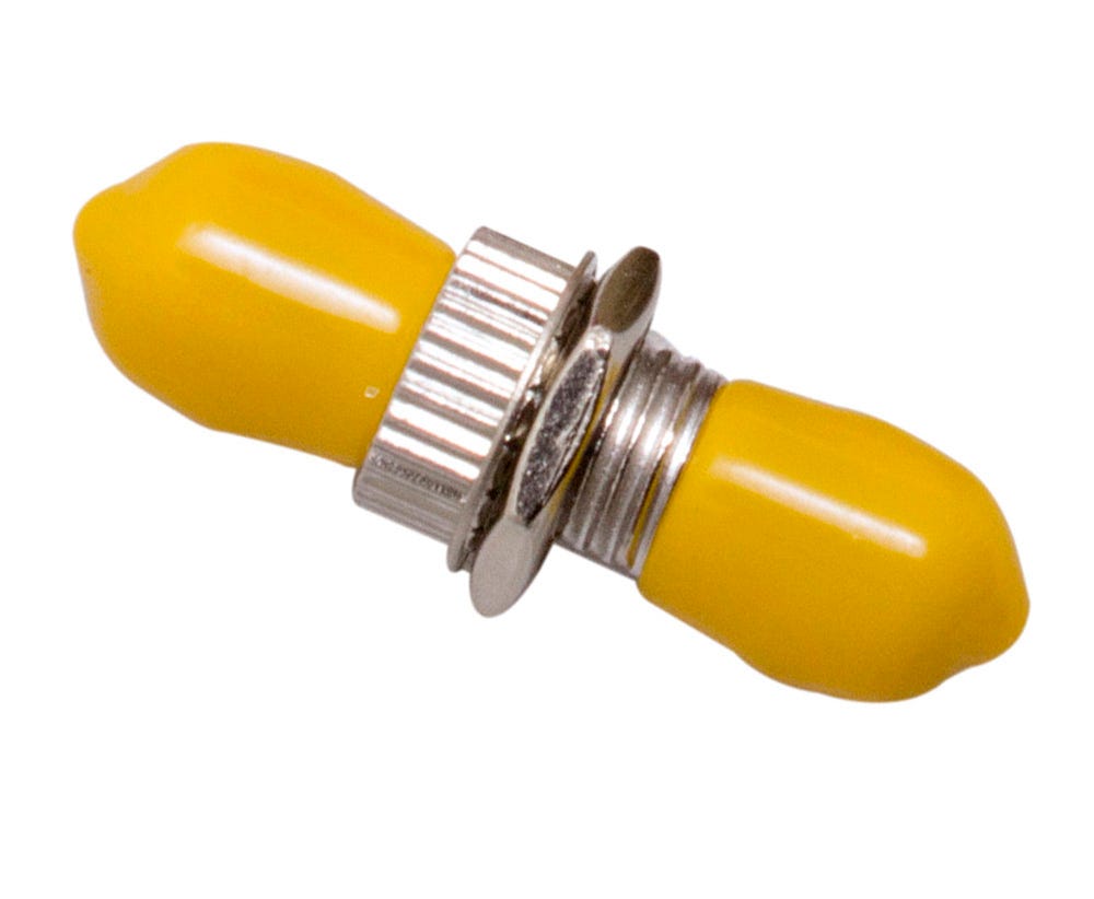 MSS Fibre ST SINGLEMODE SIMPLEX THRU-ADAPTOR THRU-ST-SM x 6