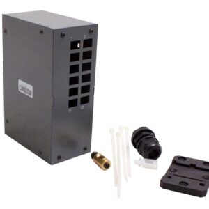 MSS Fibre WALL BOX DIN MOUNT 12F SC SPX 24F LC DPX WB-12MOD-DIN