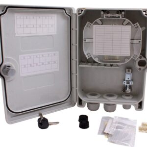 MSS Fibre WALL BOX FOR12-FIBRE SC DUPLEX IP RATED WB-12-SCD-IP