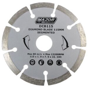 Major Tech 115mm Diamond Cutting Blade DCB115