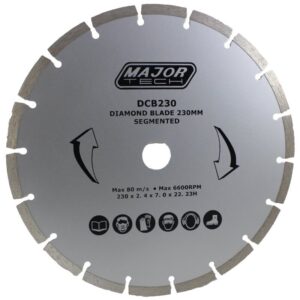 Major Tech 230mm Diamond Cutting Blade DCB230