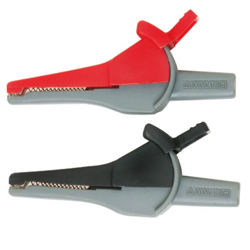 Major Tech Wide Jaw Croc Clip Set, 16A, CATIII, 1000V HDT3917