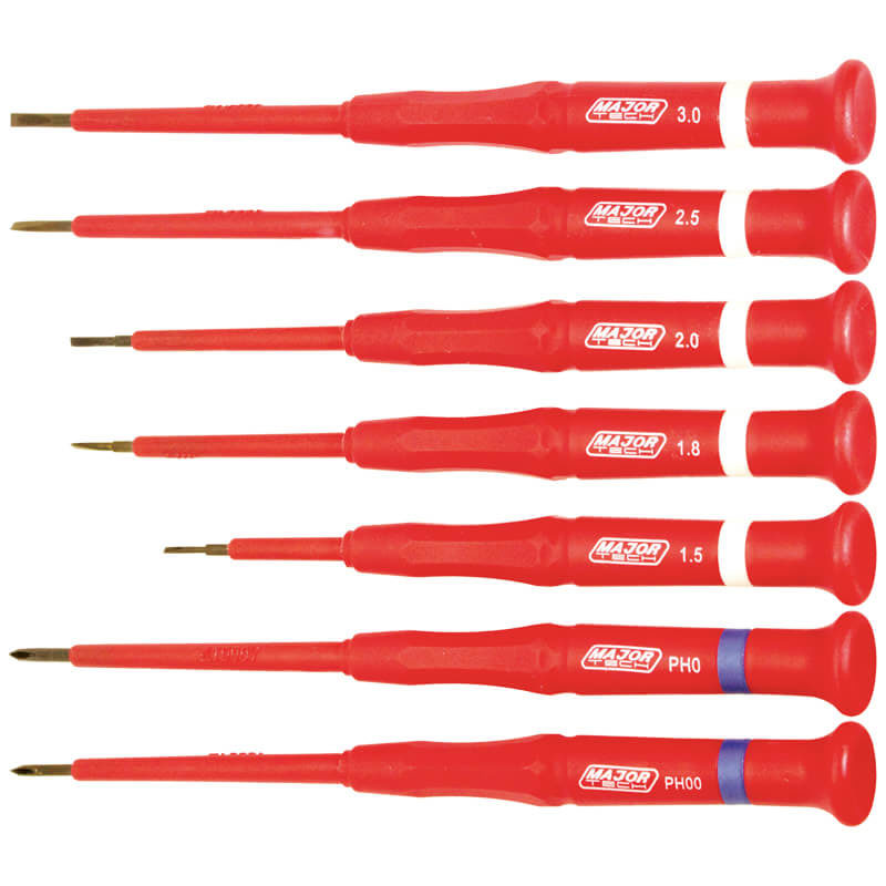 Major Tech 7Pce Screwdriver Set KTKTSD07