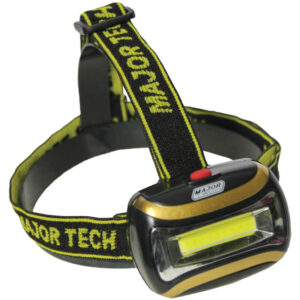 Major Tech 3W COB LED Headlamp, 50 Lumens MPL0402